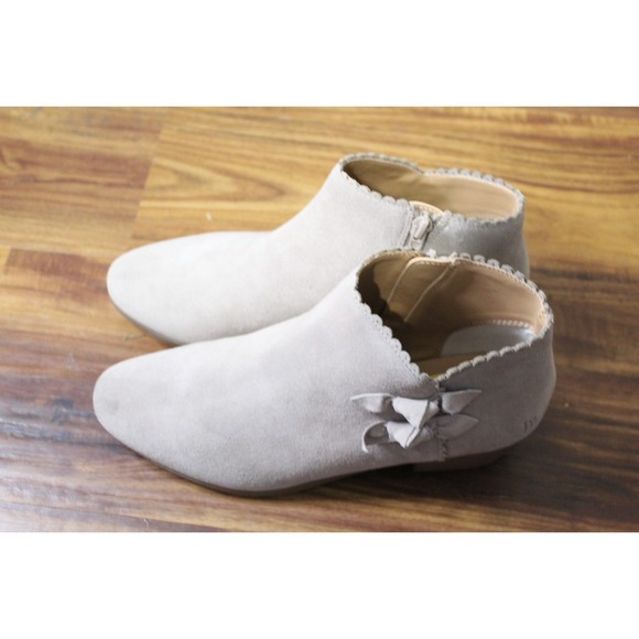 Jack Rogers Light Tan Beige Booties Size 8 - Picture 2 of 10